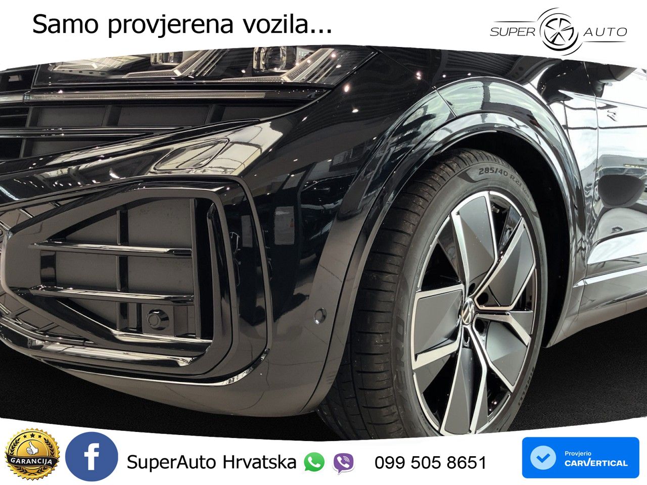 Volkswagen Touareg 3.0 V6 TDI (286 KS) 4MOTION Tiptronic R-Line ZRAČNI+ACC+GR SJED+KAM+PANO