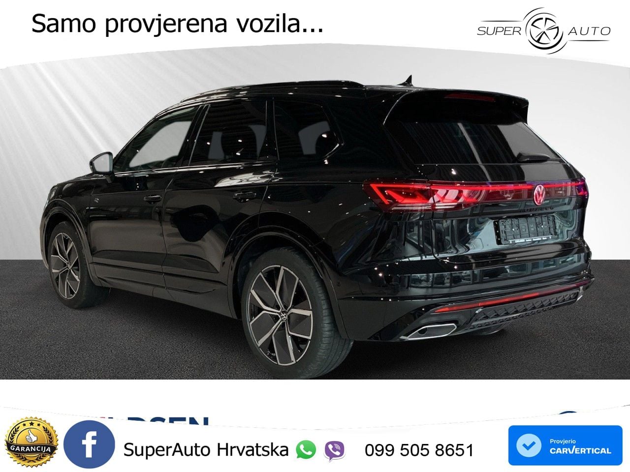 Volkswagen Touareg 3.0 V6 TDI (286 KS) 4MOTION Tiptronic R-Line ZRAČNI+ACC+GR SJED+KAM+PANO