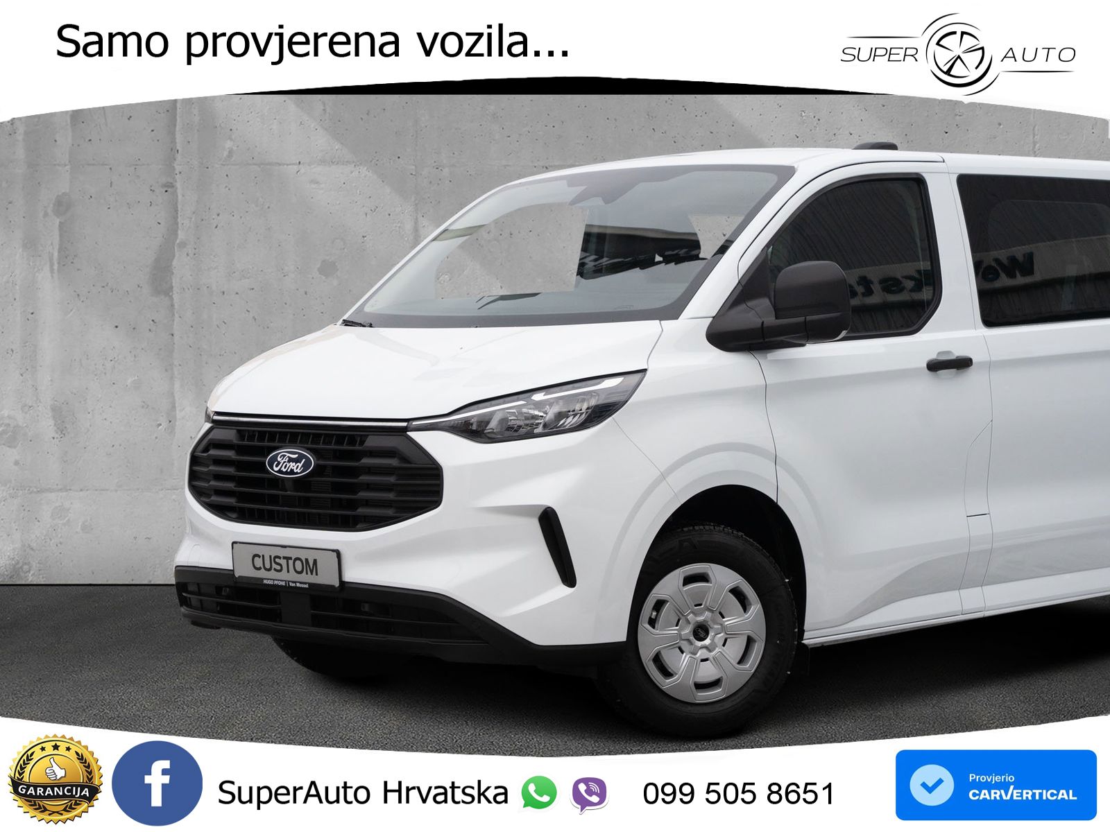 Ford Transit Custom Trend 2.0 EcoBlue 110kW 320 L2 Do 150 KS