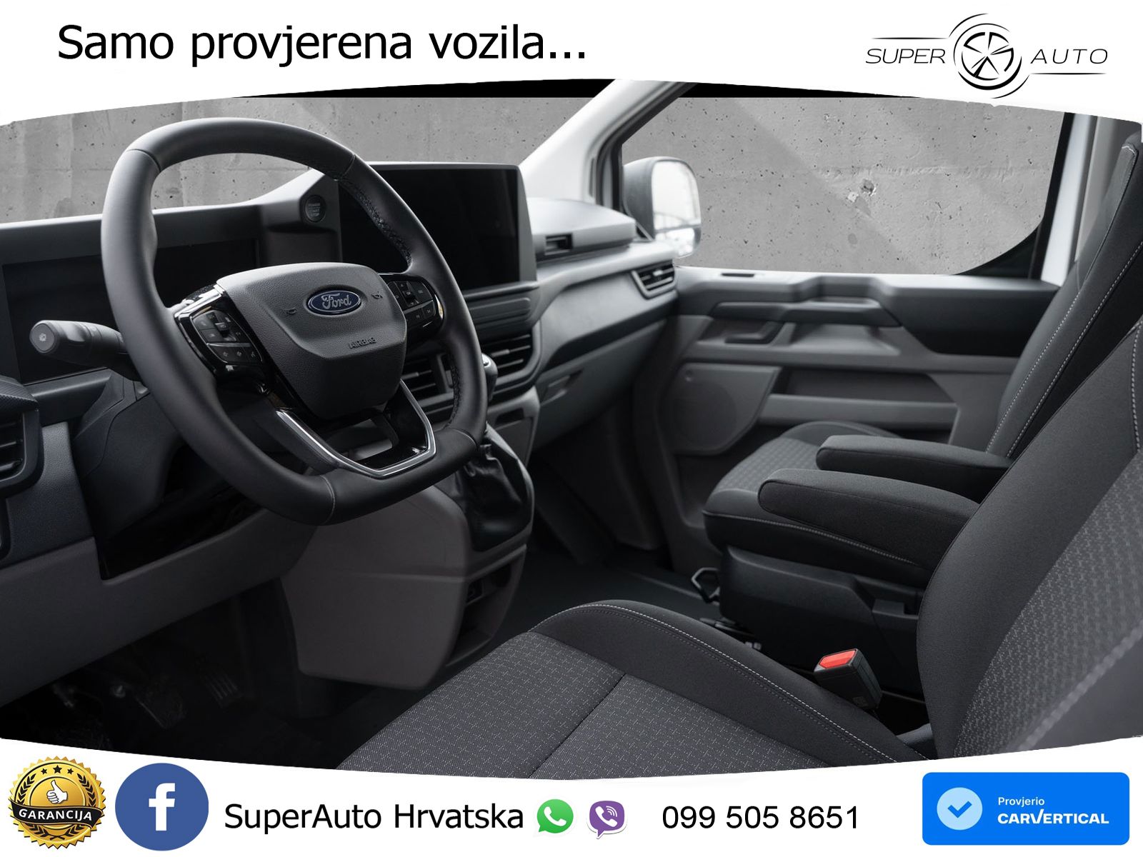 Ford Transit Custom Trend 2.0 EcoBlue 110kW 320 L2 Do 150 KS