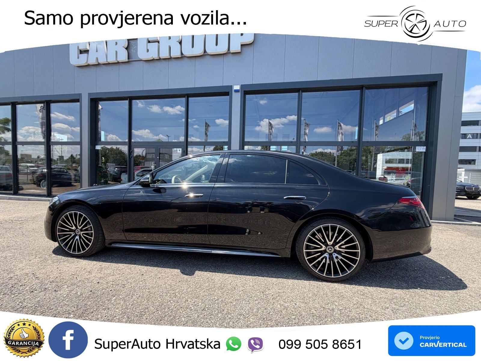 Mercedes S 580 V8 (503 KS) EQ Boost 4MATIC 9G-TRONIC AMG ACC+HEAD+4xGR SJED+360+PANO