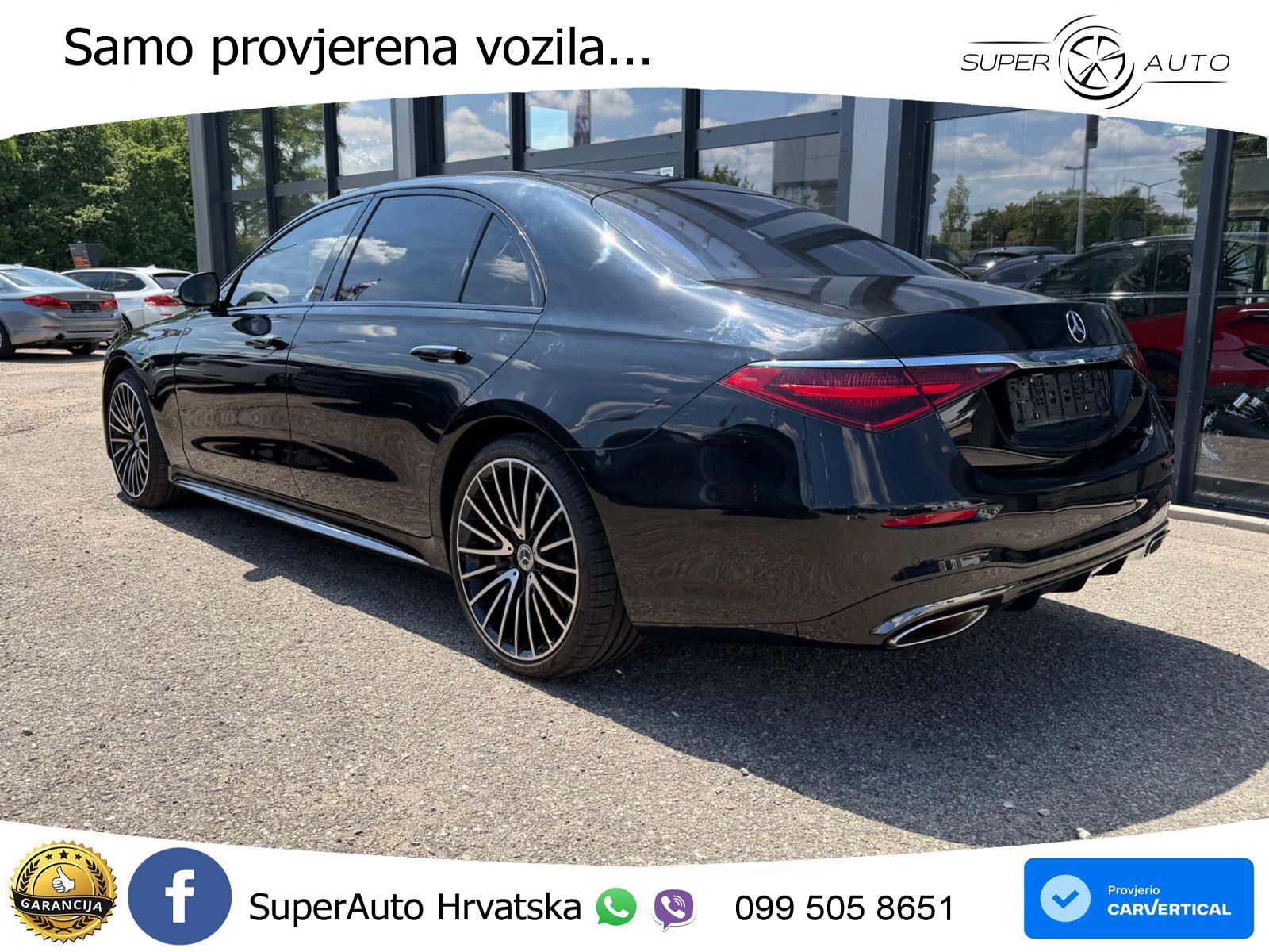 Mercedes S 580 V8 (503 KS) EQ Boost 4MATIC 9G-TRONIC AMG ACC+HEAD+4xGR SJED+360+PANO