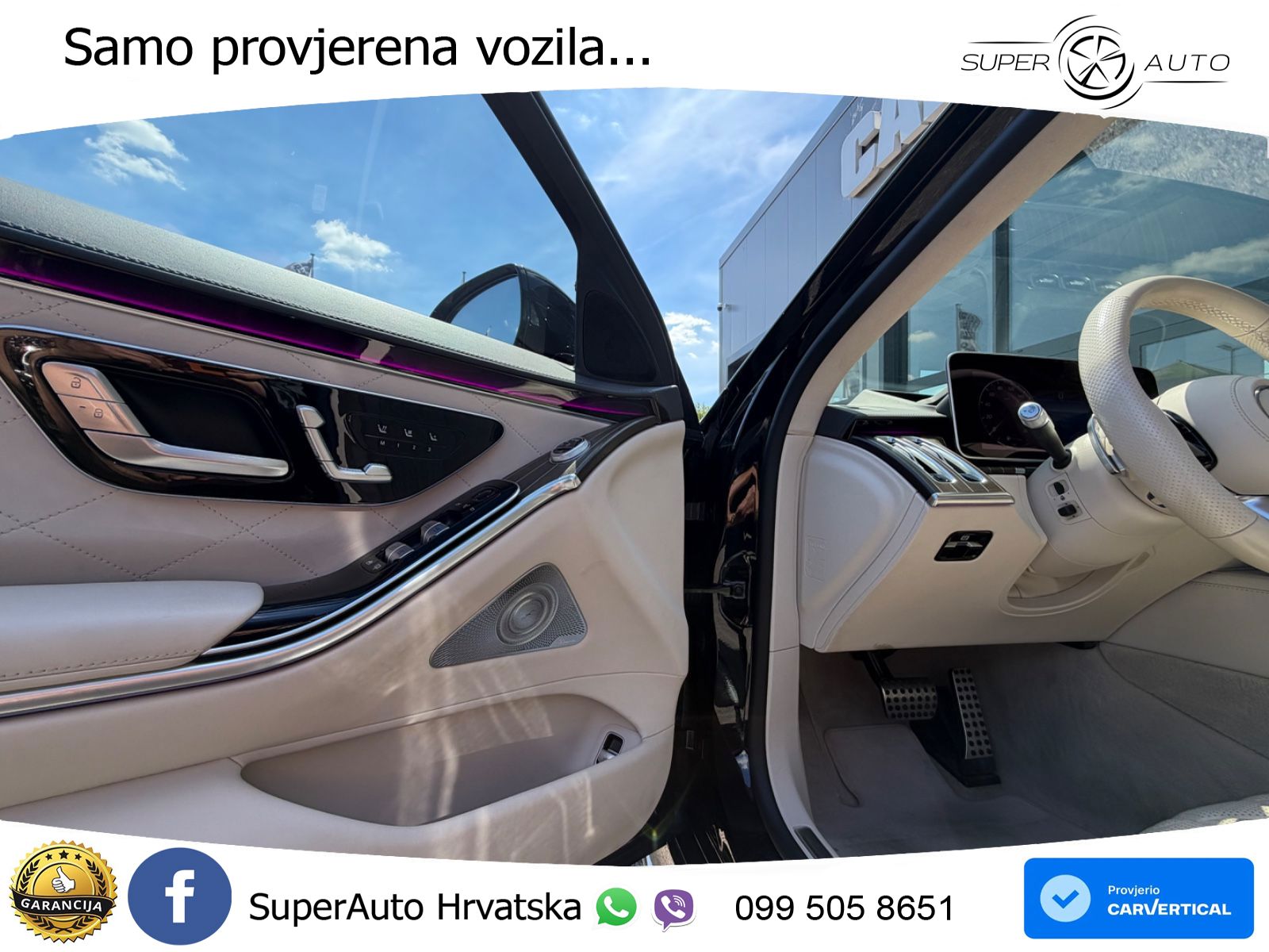 Mercedes S 580 V8 (503 KS) EQ Boost 4MATIC 9G-TRONIC AMG ACC+HEAD+4xGR SJED+360+PANO