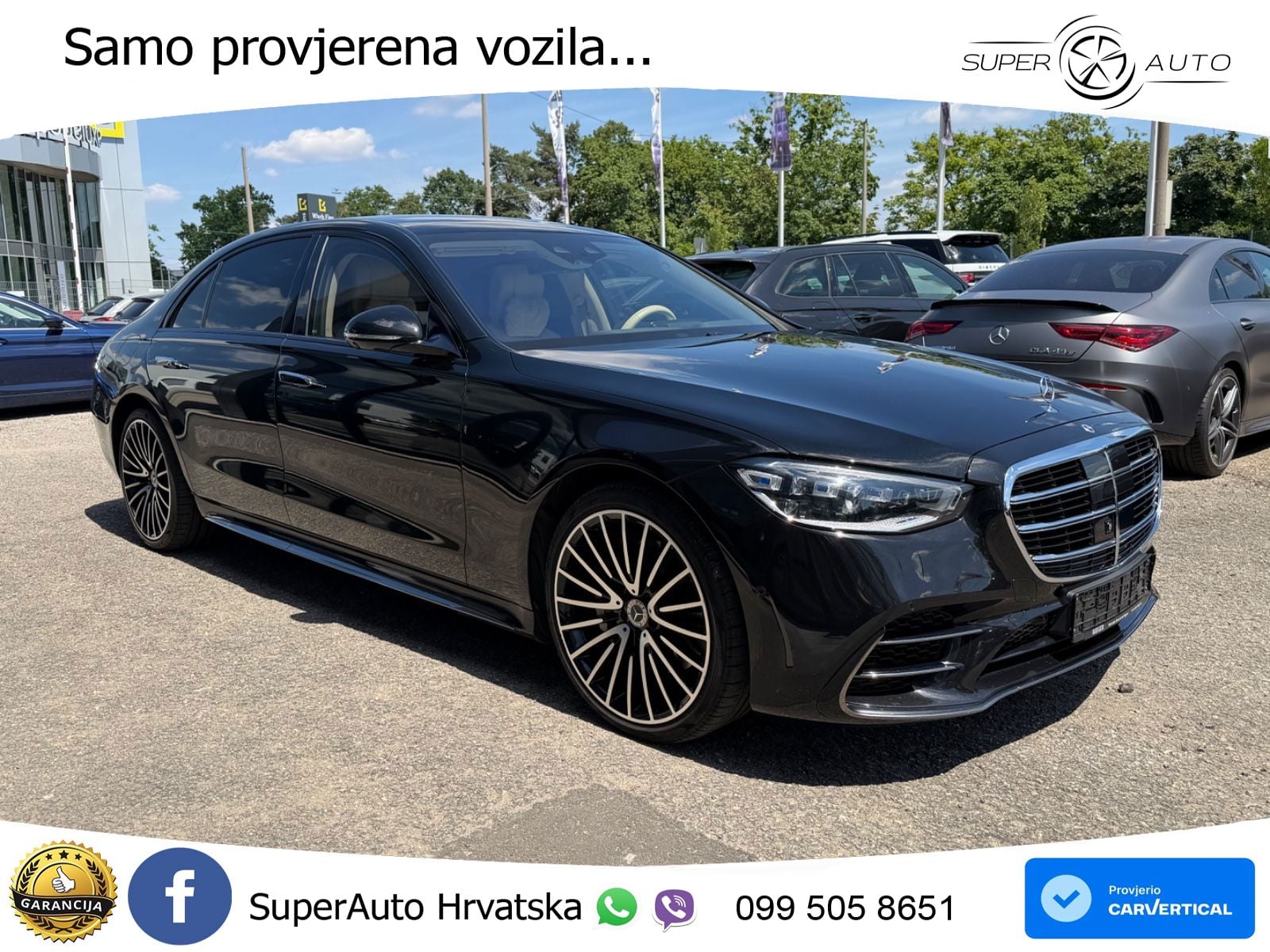 Mercedes S 580 V8 (503 KS) EQ Boost 4MATIC 9G-TRONIC AMG ACC+HEAD+4xGR SJED+360+PANO