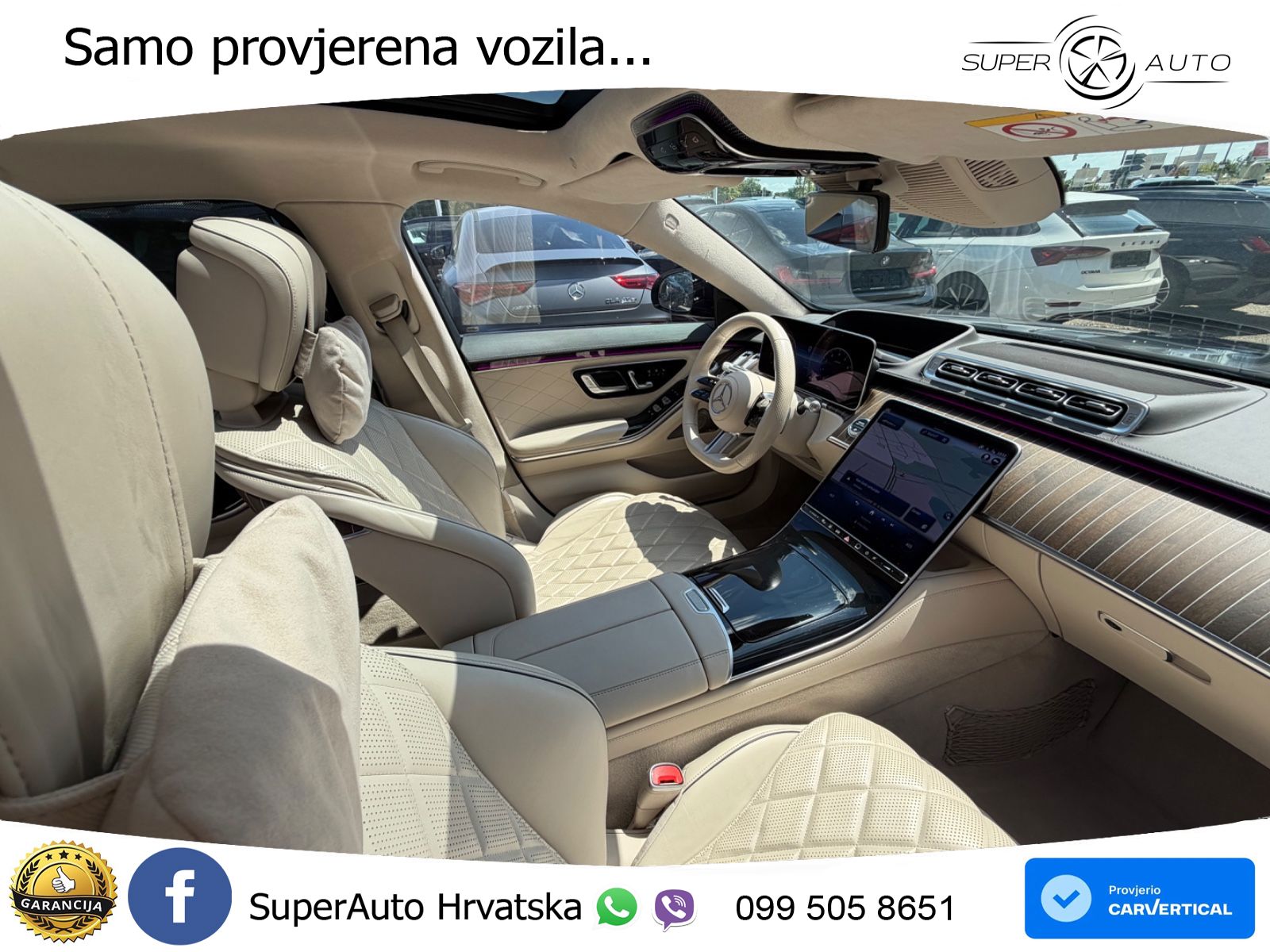 Mercedes S 580 V8 (503 KS) EQ Boost 4MATIC 9G-TRONIC AMG ACC+HEAD+4xGR SJED+360+PANO