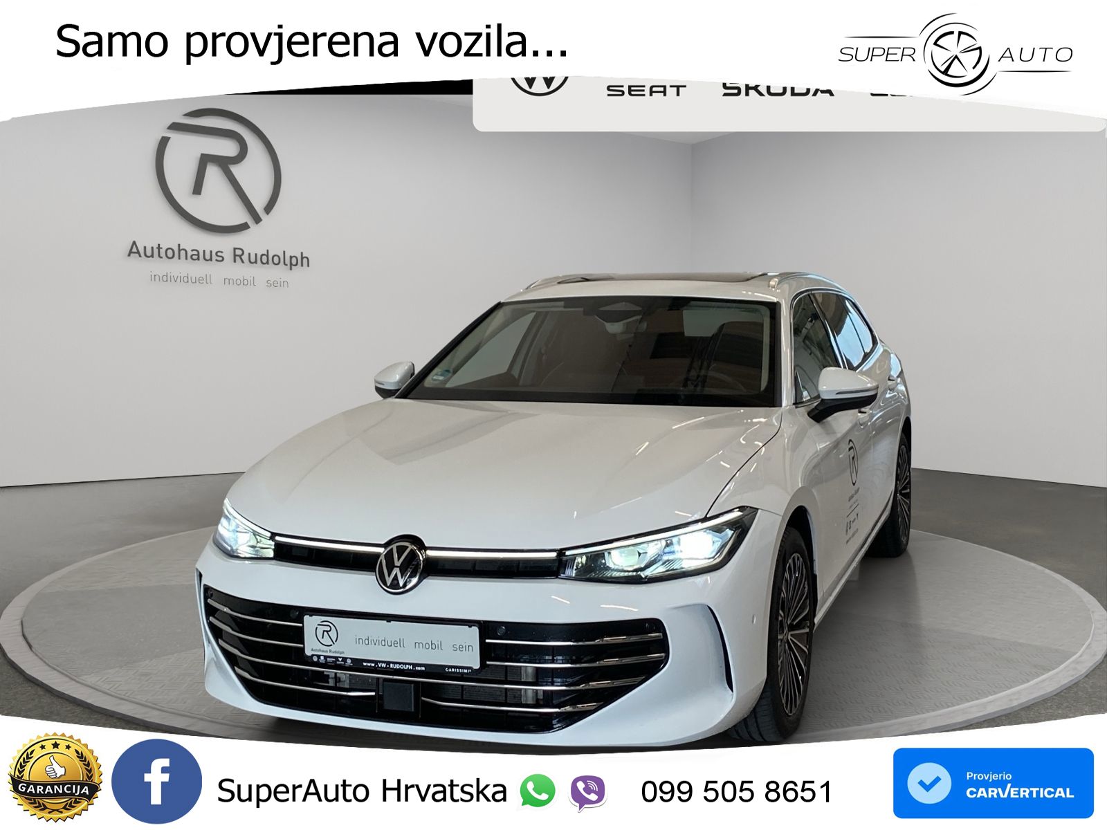 Volkswagen Passat Variant 2.0 TDI (193 KS) 4MOTION DSG LED+GR SJED+ACC