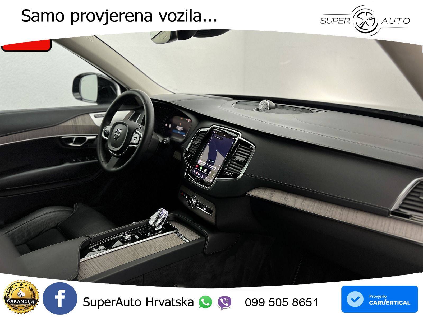 Volvo XC90 2.0 B5 Diesel AWD Automatic ACC+HEAD+4xGR SJED+360+PANO