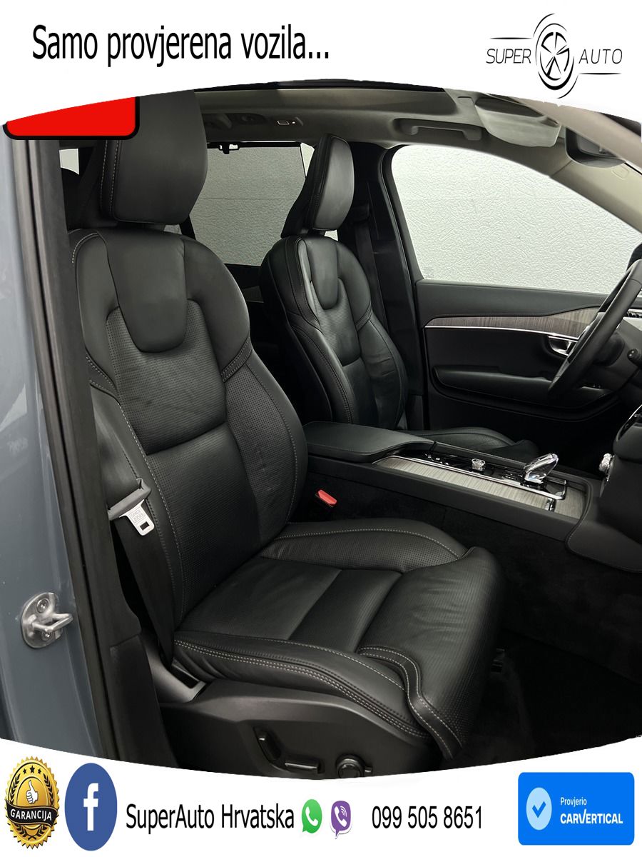 Volvo XC90 2.0 B5 Diesel AWD Automatic ACC+HEAD+4xGR SJED+360+PANO