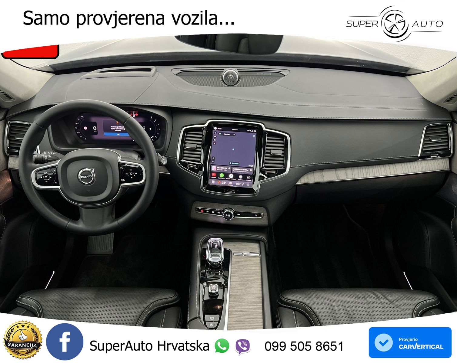 Volvo XC90 2.0 B5 Diesel AWD Automatic ACC+HEAD+4xGR SJED+360+PANO