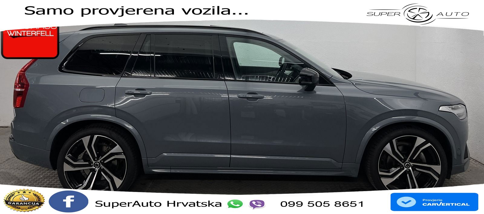 Volvo XC90 2.0 B5 Diesel AWD Automatic ACC+HEAD+4xGR SJED+360+PANO