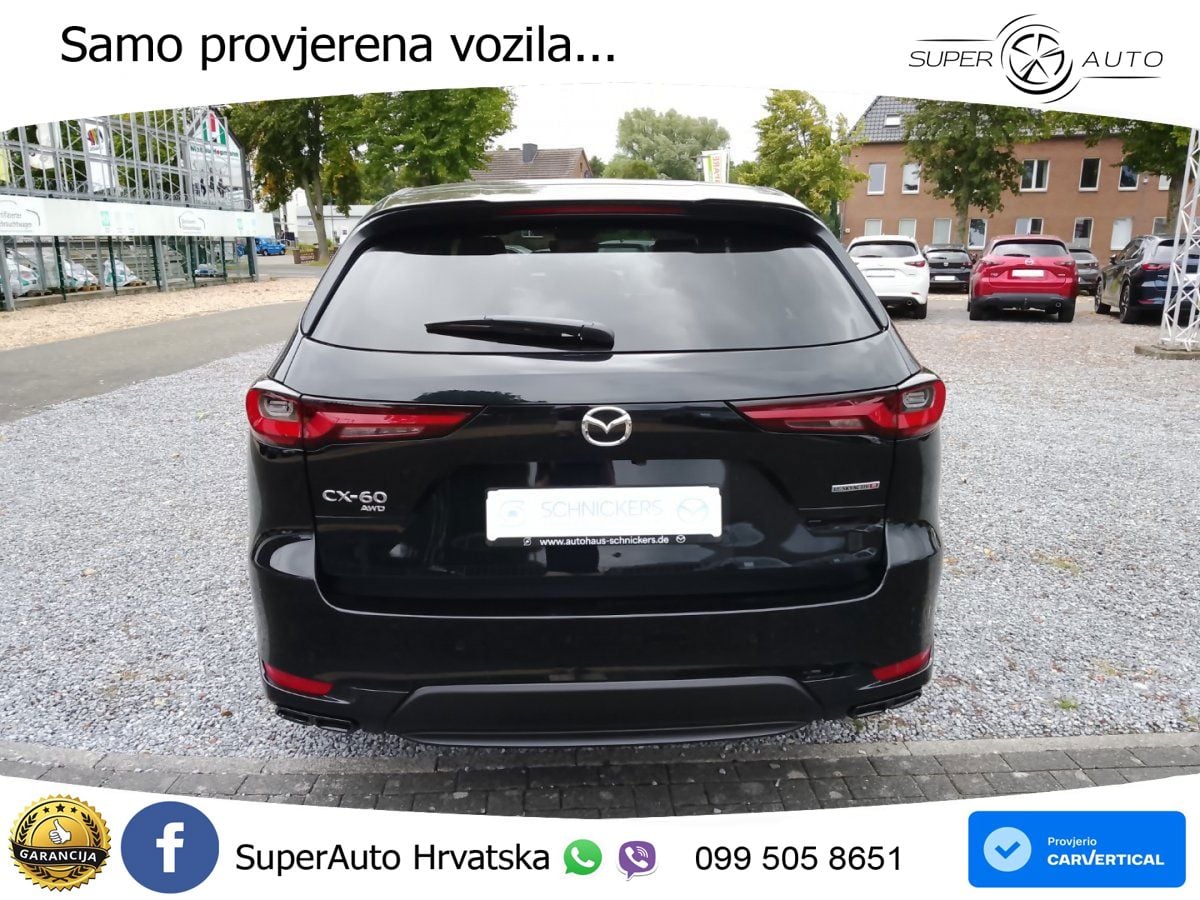 Mazda CX-60 3.3 e-Skyactiv D (254 KS) AWD Automatic MATRIX+GR SJED+KAM
