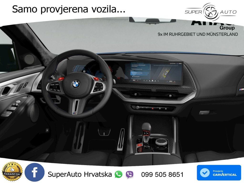 BMW XM 50e (476 KS) M xDrive M Steptronic LED+GR SJED+ACC