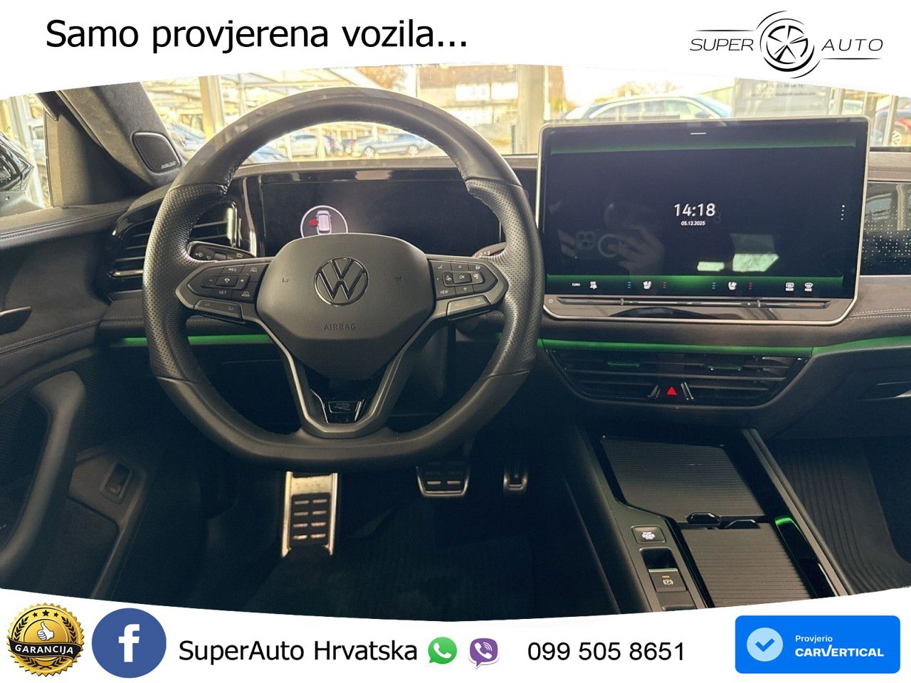 Volkswagen Passat Variant 2.0 TDI (193 KS) 4MOTION DSG R-Line LED+ACC