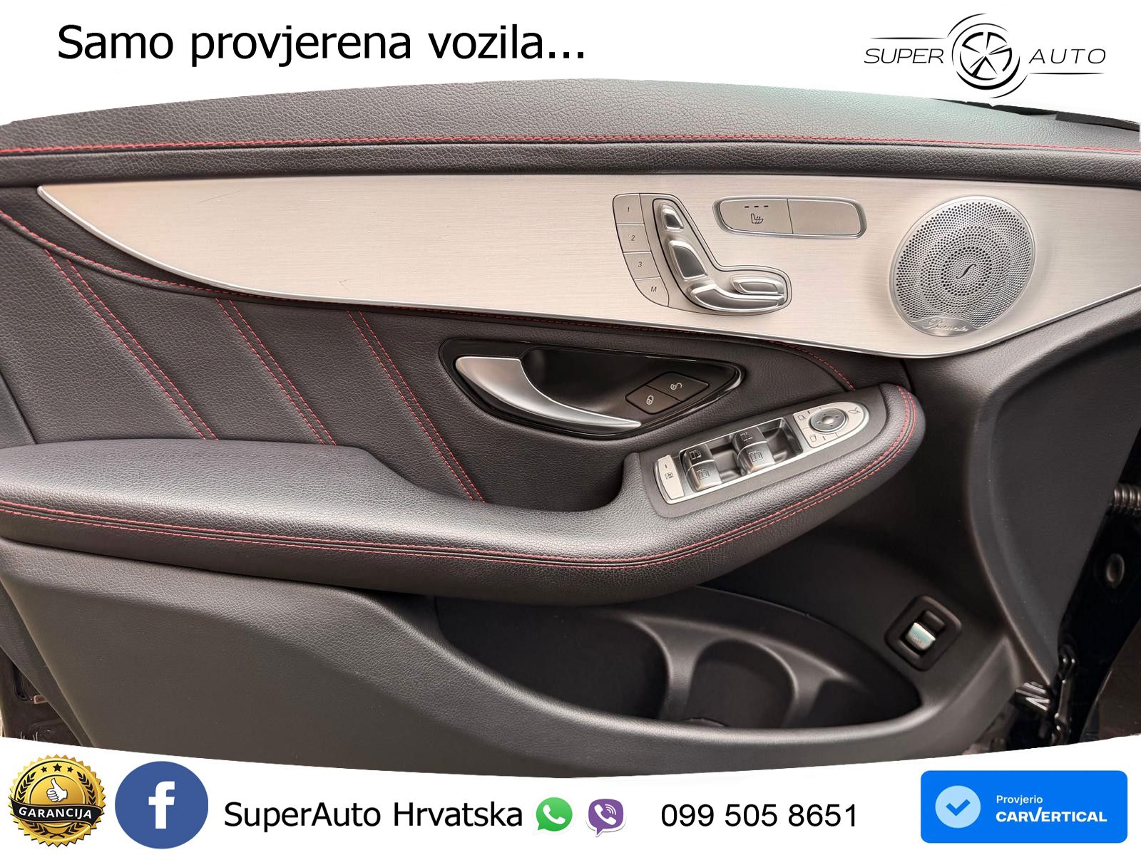 Mercedes GLC Coupe AMG 43 V6 (390 KS) 4MATIC TCT ZRAČNI+ACC+4xGR SJED+360