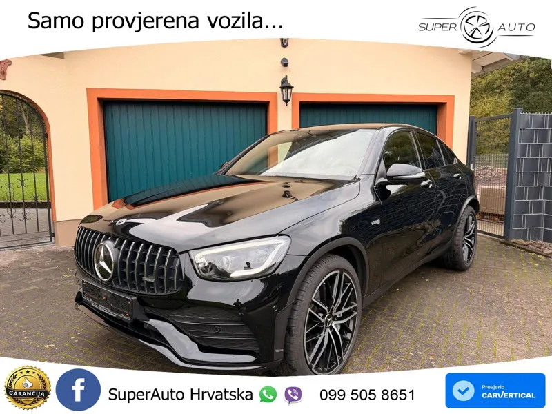 Mercedes GLC Coupe AMG 43 V6 (390 KS) 4MATIC TCT ZRAČNI+ACC+4xGR SJED+360