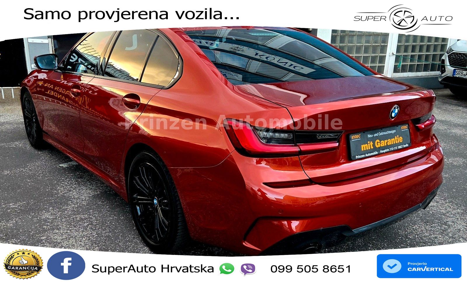 BMW 330i (258 KS) Steptronic M Sport LED+GR SJED+ACC