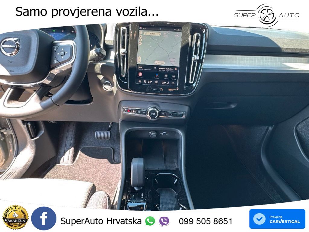 Volvo XC40 2.0 B3 163 KS Automatic LED+GR SJED+ACC