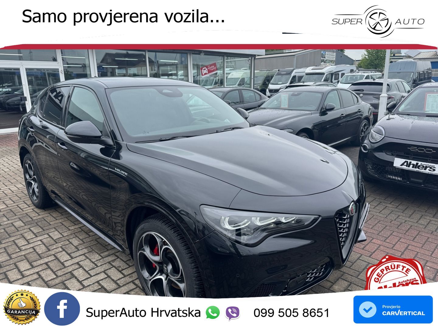Alfa Romeo Stelvio 2.2 MultiJet II (210 KS) Q4 Automatic LED+GR SJED+ACC