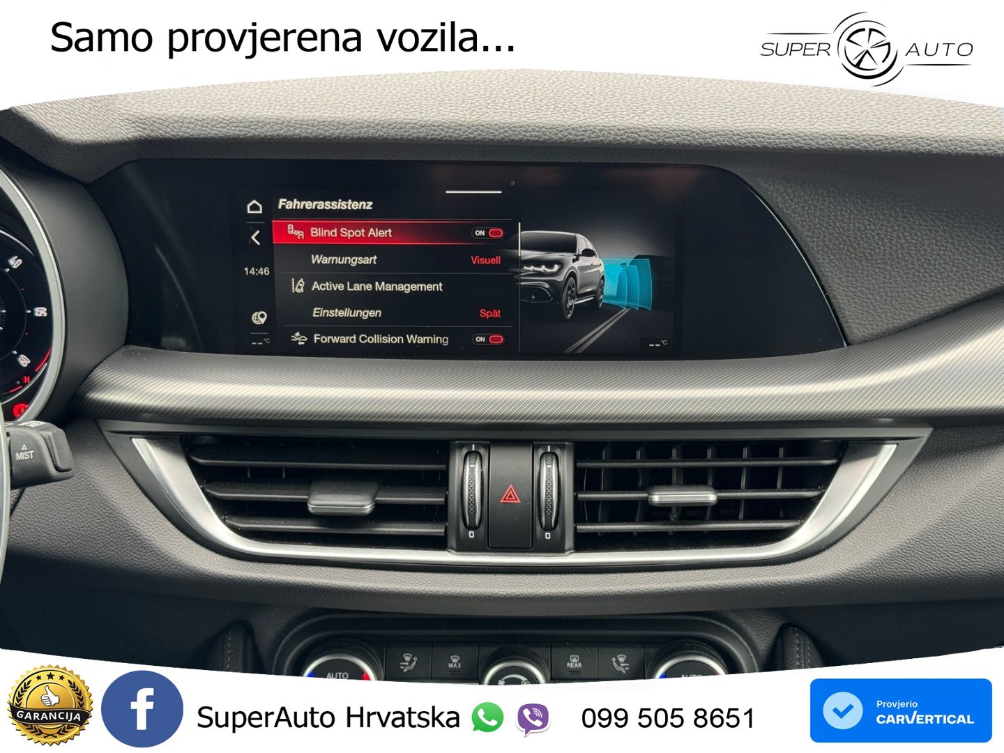 Alfa Romeo Stelvio 2.2 MultiJet II (210 KS) Q4 Automatic LED+GR SJED+ACC