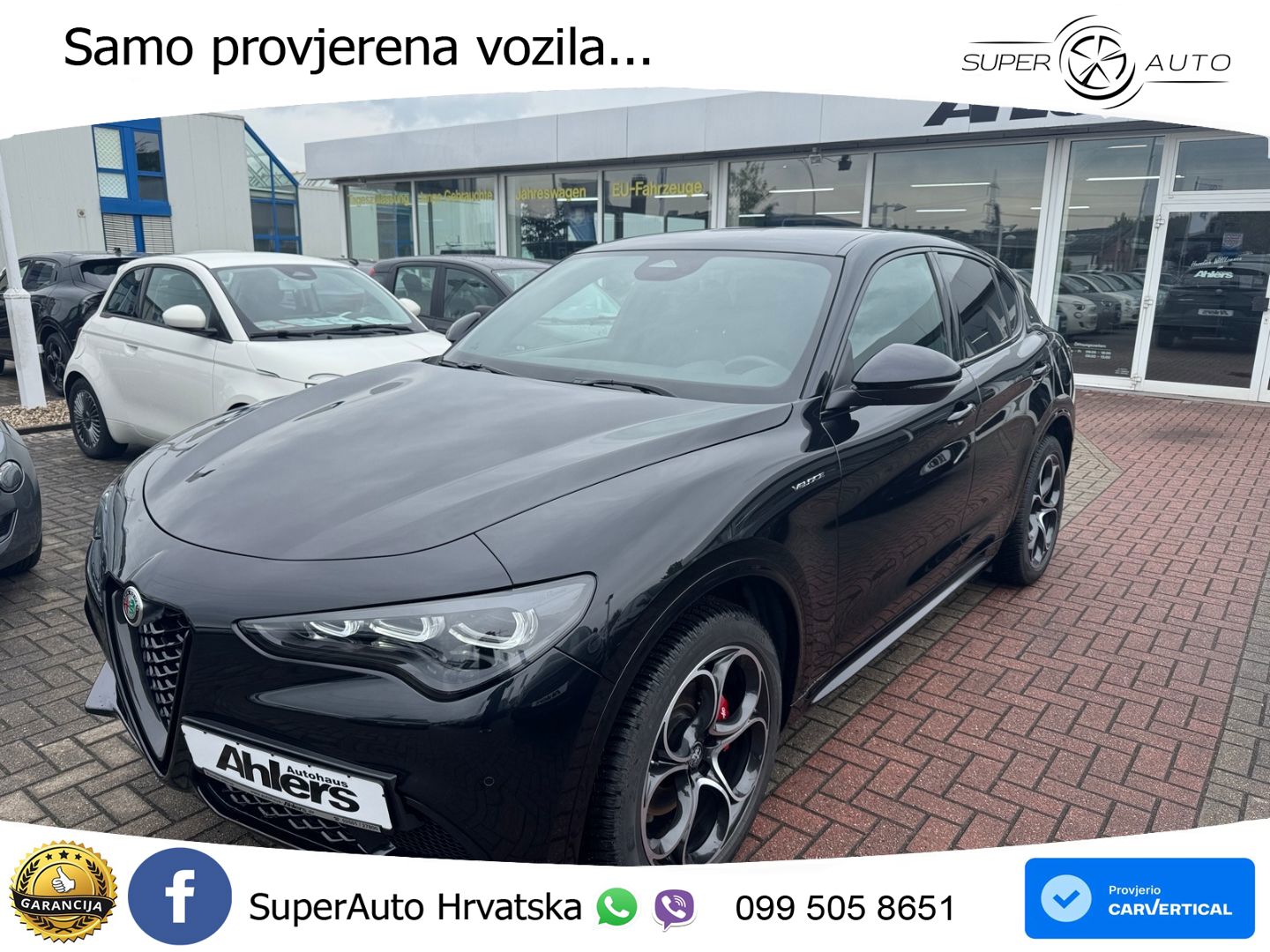 Alfa Romeo Stelvio 2.2 MultiJet II (210 KS) Q4 Automatic LED+GR SJED+ACC