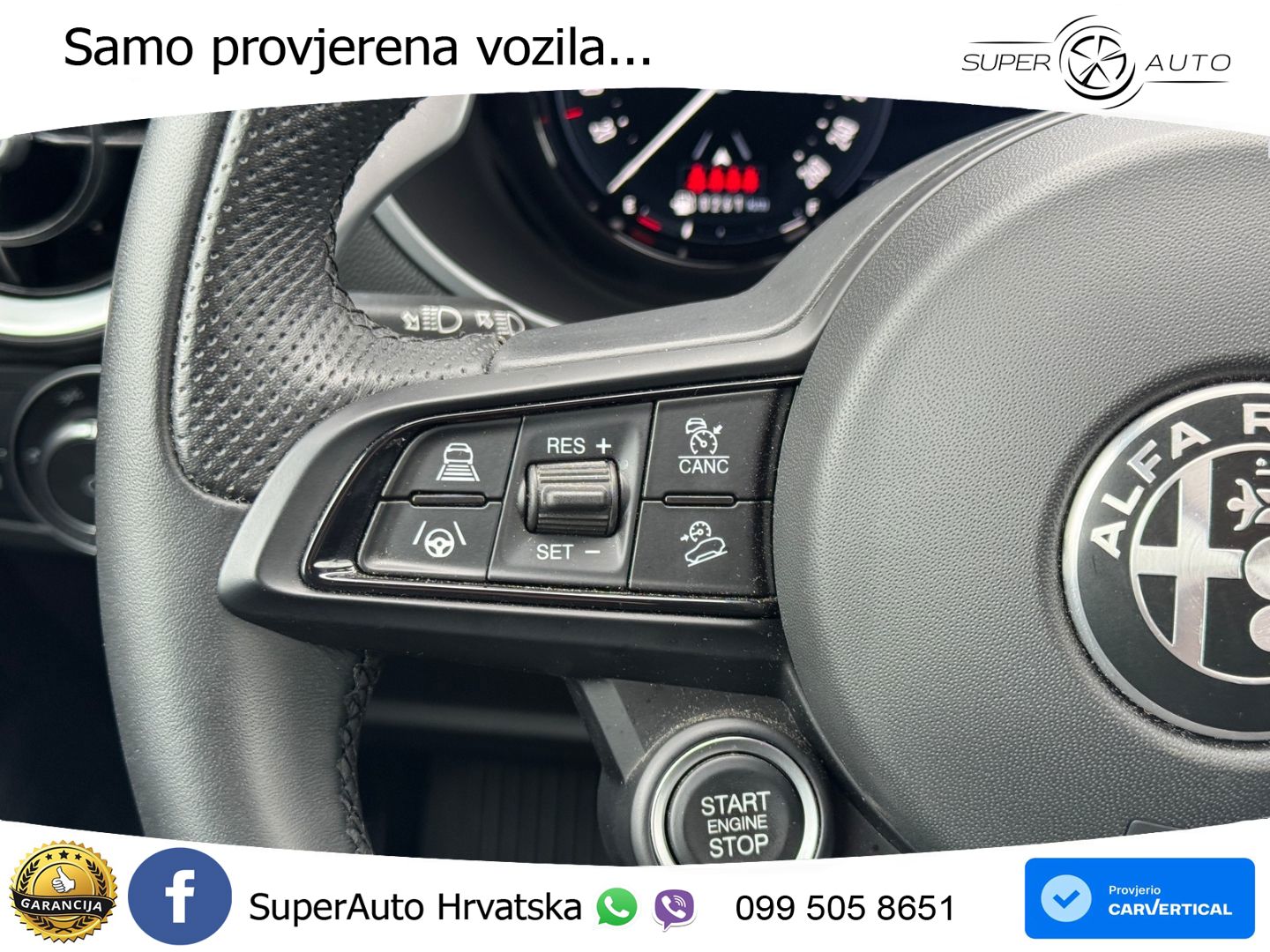 Alfa Romeo Stelvio 2.2 MultiJet II (210 KS) Q4 Automatic LED+GR SJED+ACC