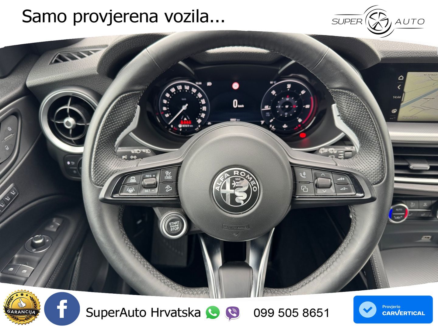 Alfa Romeo Stelvio 2.2 MultiJet II (210 KS) Q4 Automatic LED+GR SJED+ACC