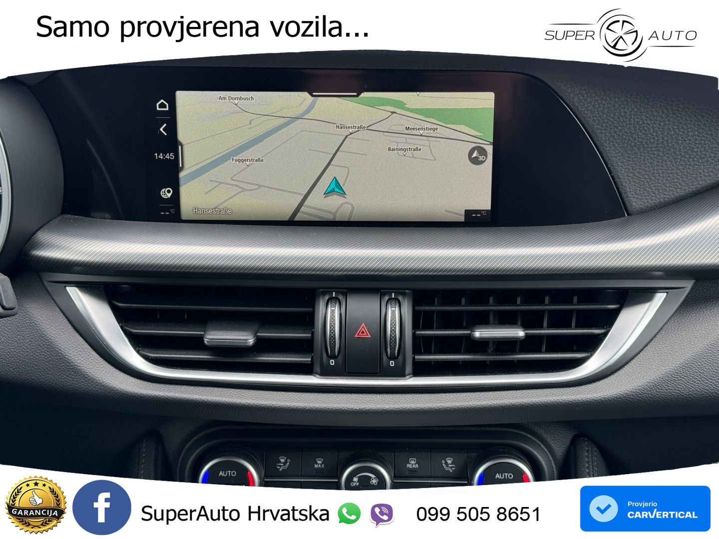 Alfa Romeo Stelvio 2.2 MultiJet II (210 KS) Q4 Automatic LED+GR SJED+ACC