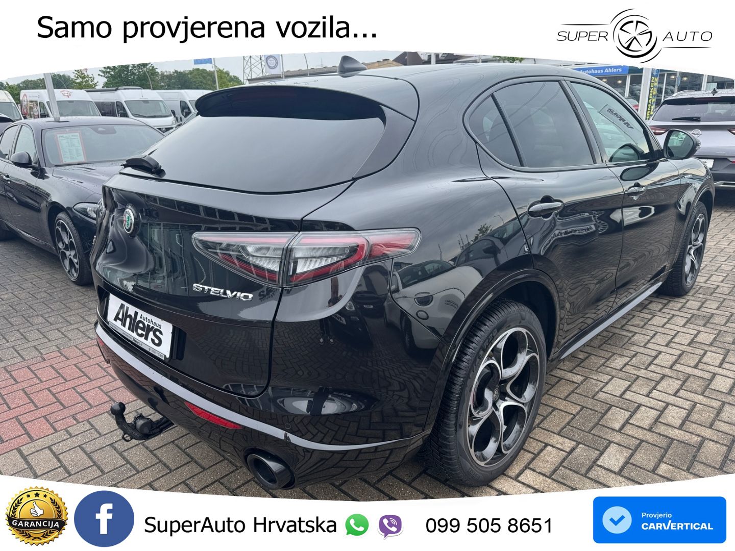 Alfa Romeo Stelvio 2.2 MultiJet II (210 KS) Q4 Automatic LED+GR SJED+ACC