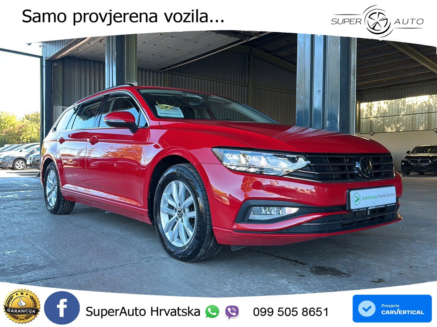 Volkswagen Passat Variant 2.0 TDI (122 KS) DSG Business LED+ACC