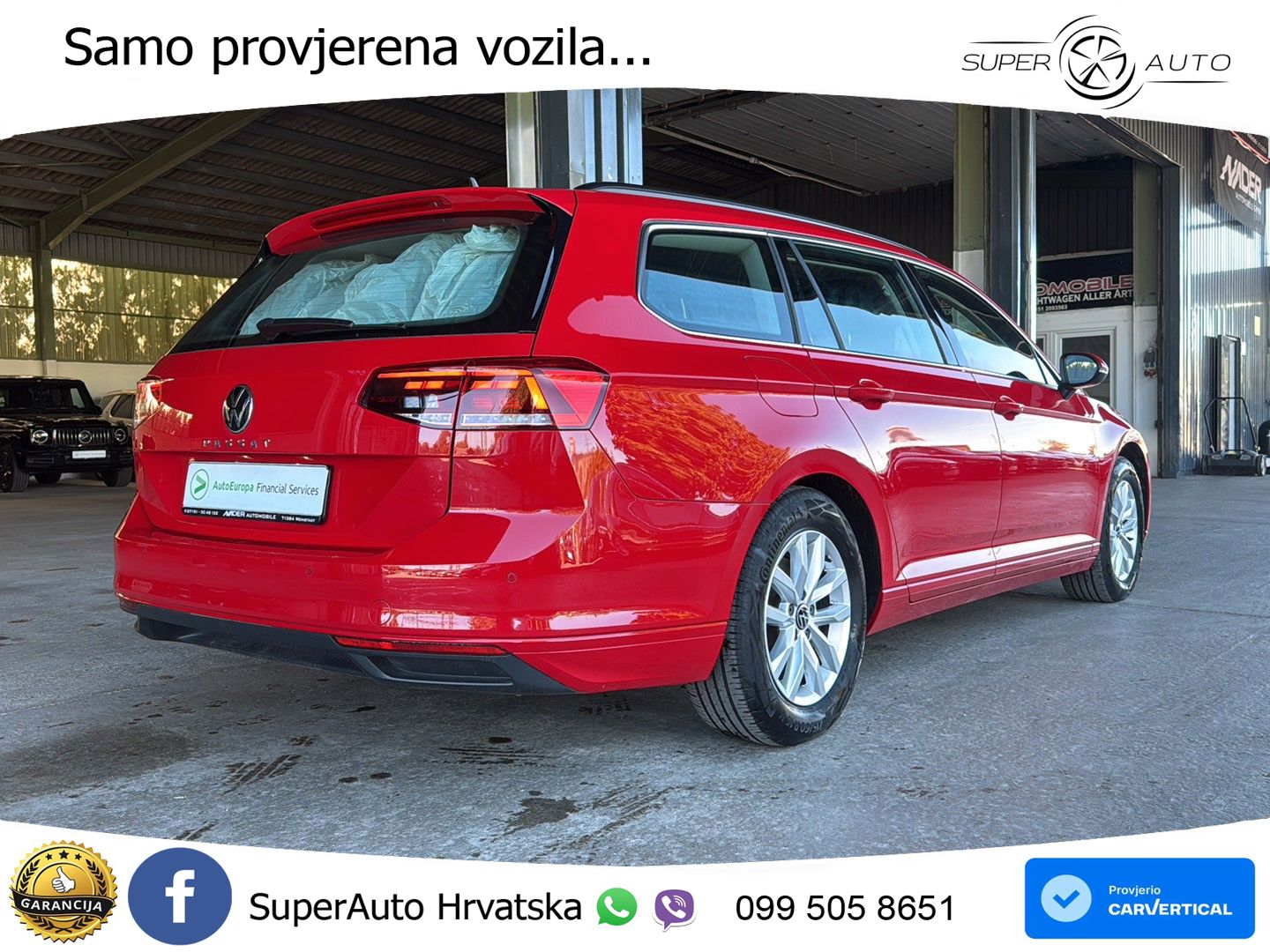 Volkswagen Passat Variant 2.0 TDI (122 KS) DSG Business LED+ACC