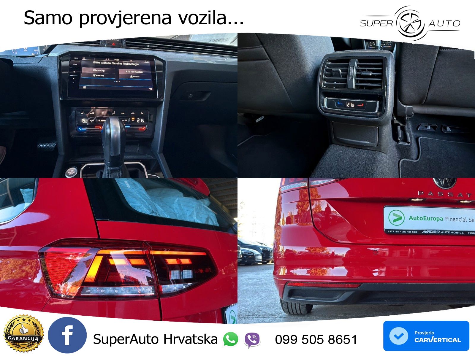 Volkswagen Passat Variant 2.0 TDI (122 KS) DSG Business LED+ACC