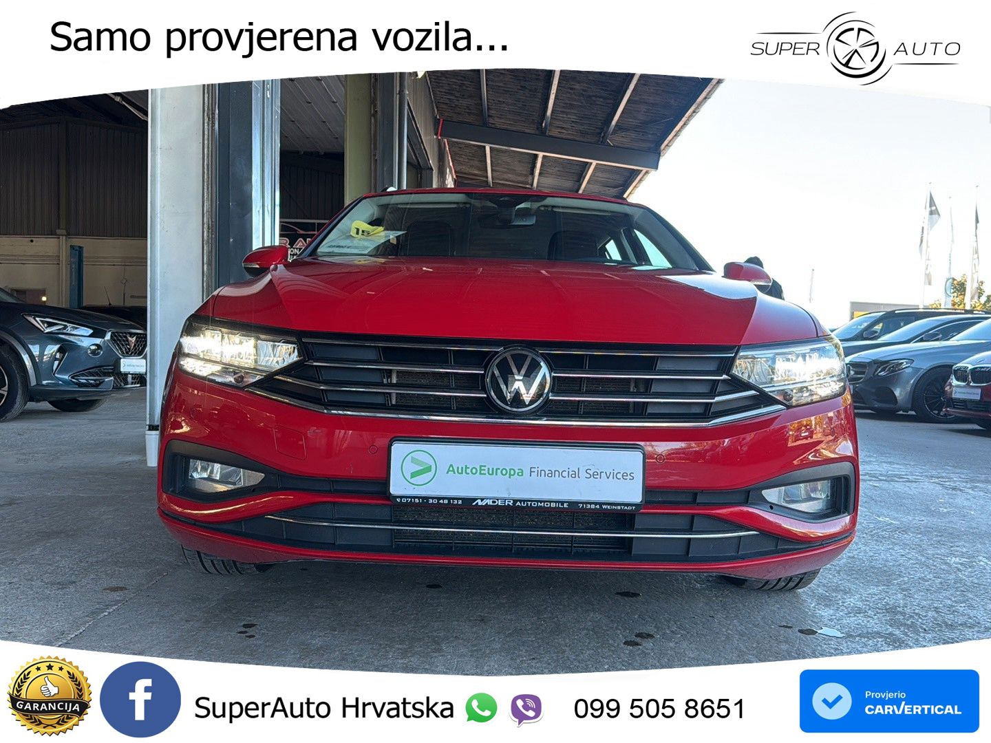 Volkswagen Passat Variant 2.0 TDI (122 KS) DSG Business LED+ACC