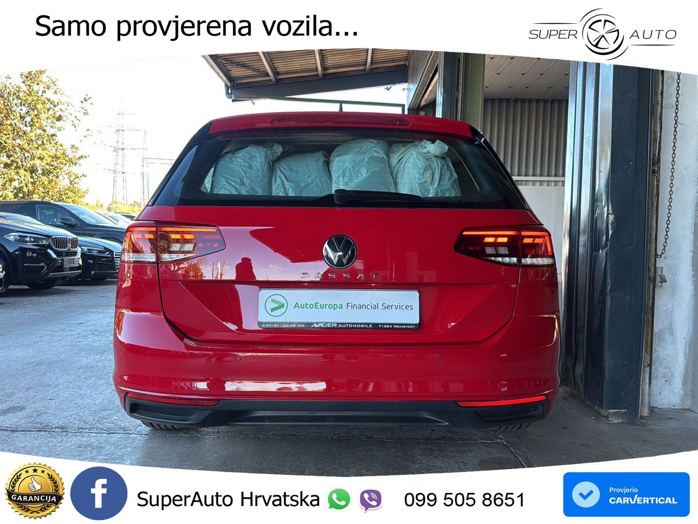 Volkswagen Passat Variant 2.0 TDI (122 KS) DSG Business LED+ACC