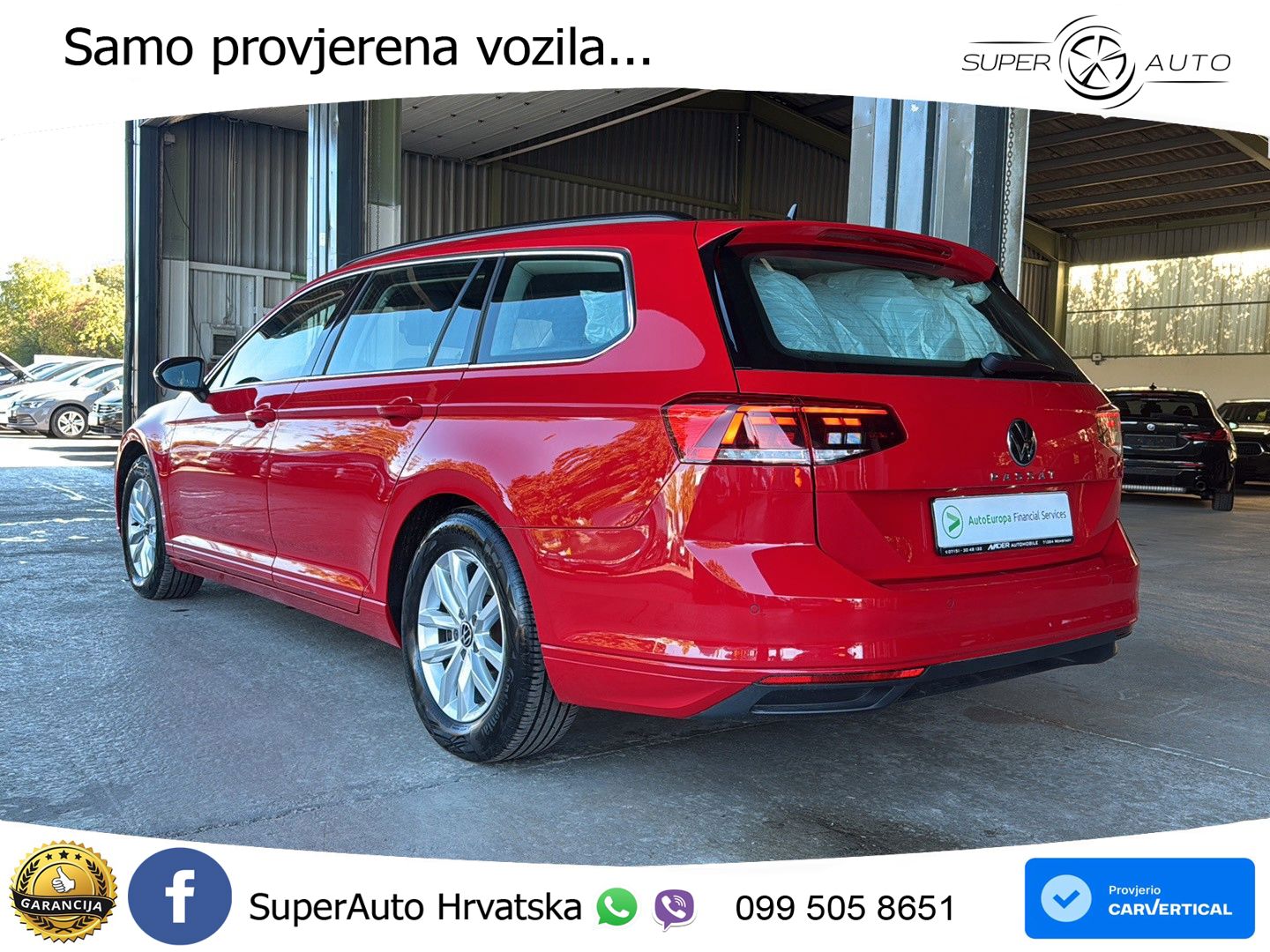 Volkswagen Passat Variant 2.0 TDI (122 KS) DSG Business LED+ACC