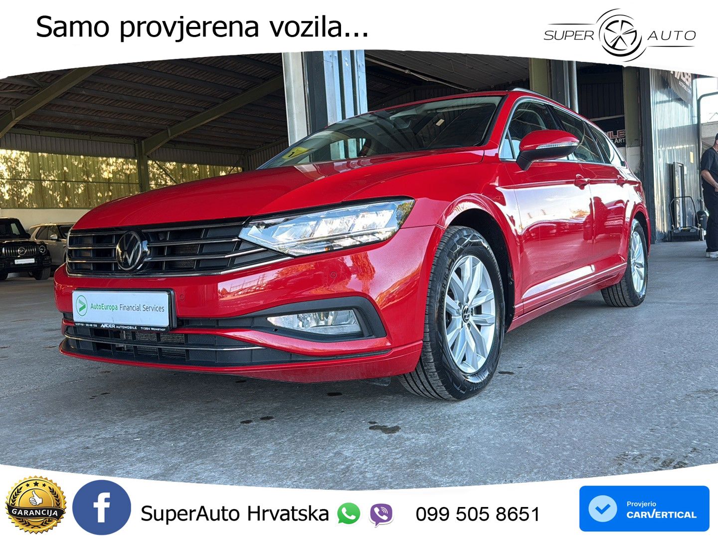 Volkswagen Passat Variant 2.0 TDI (122 KS) DSG Business LED+ACC