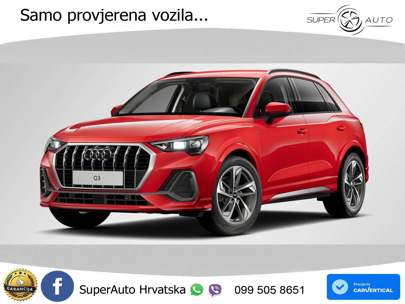 Audi Q3 35 TFSI (150 KS) S tronic S line LED+GR SJED+ACC