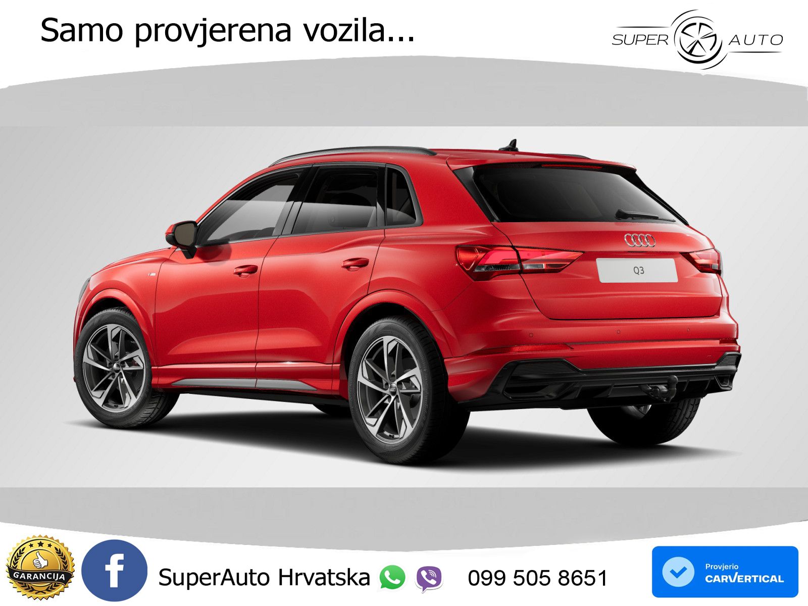 Audi Q3 35 TFSI (150 KS) S tronic S line LED+GR SJED+ACC