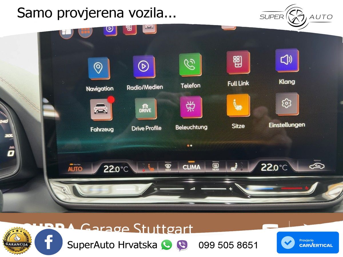 Cupra Formentor VZ5 2.5 TSI (390 KS) 4Drive DSG LED+GR SJED+ACC