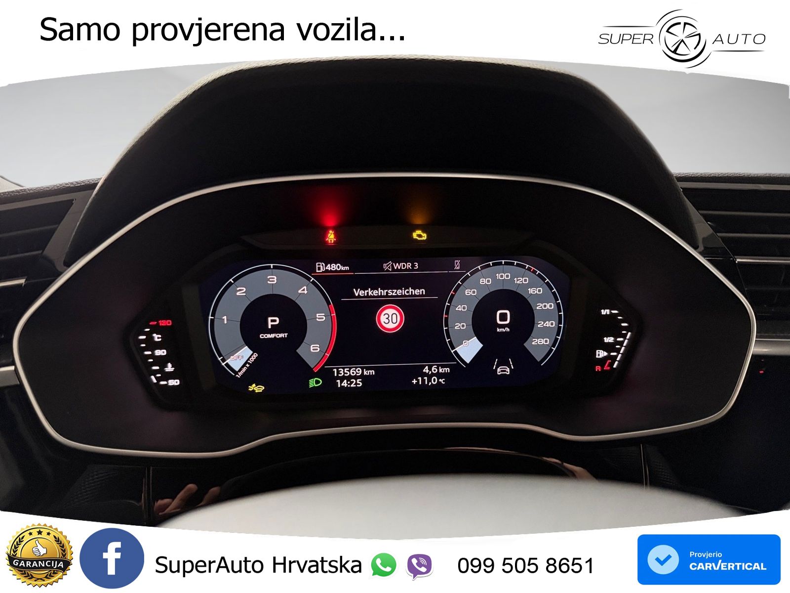 Audi Q3 Sportback 35 TDI (150 KS) S tronic S line LED+GR SJED+ACC