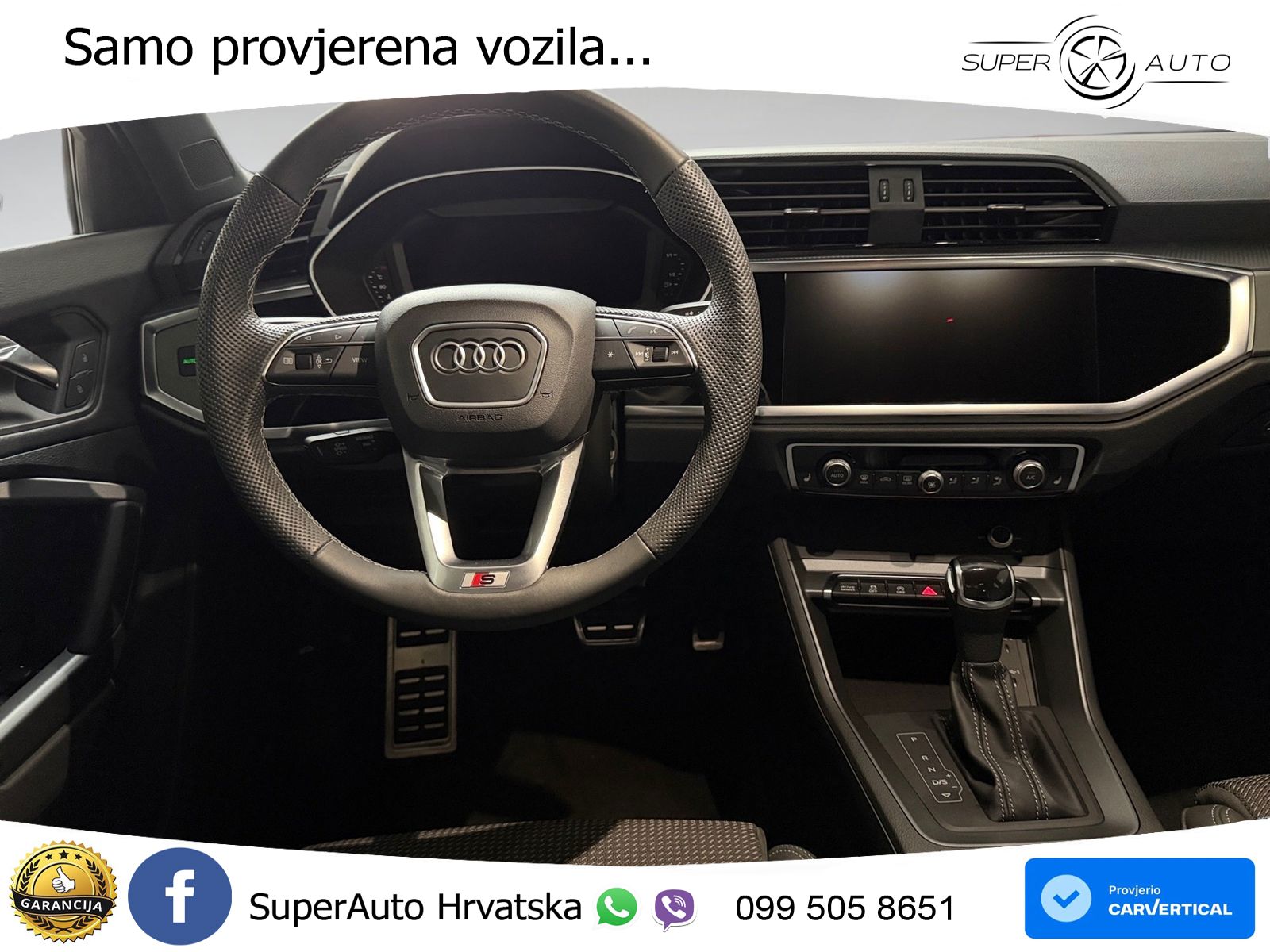 Audi Q3 Sportback 35 TDI (150 KS) S tronic S line LED+GR SJED+ACC