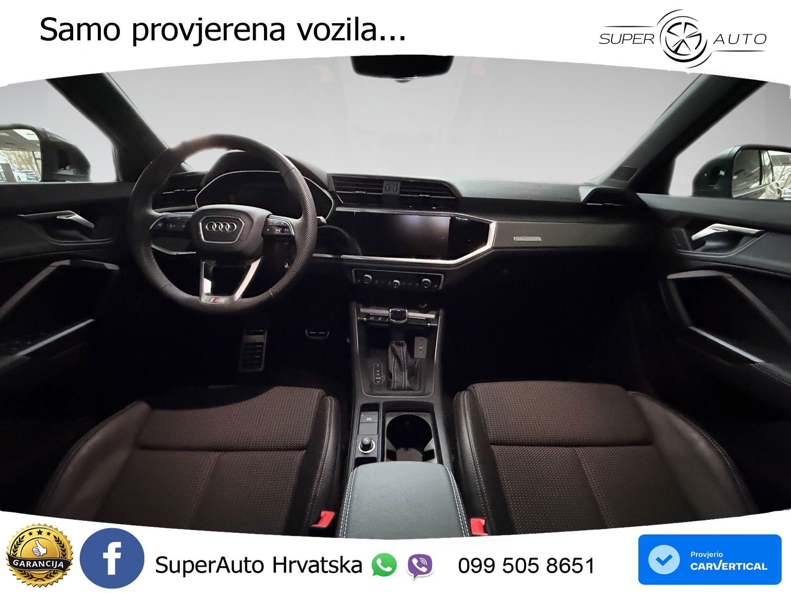 Audi Q3 Sportback 35 TDI (150 KS) S tronic S line LED+GR SJED+ACC