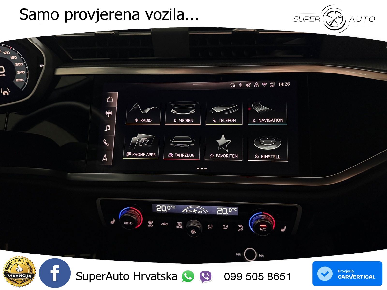 Audi Q3 Sportback 35 TDI (150 KS) S tronic S line LED+GR SJED+ACC
