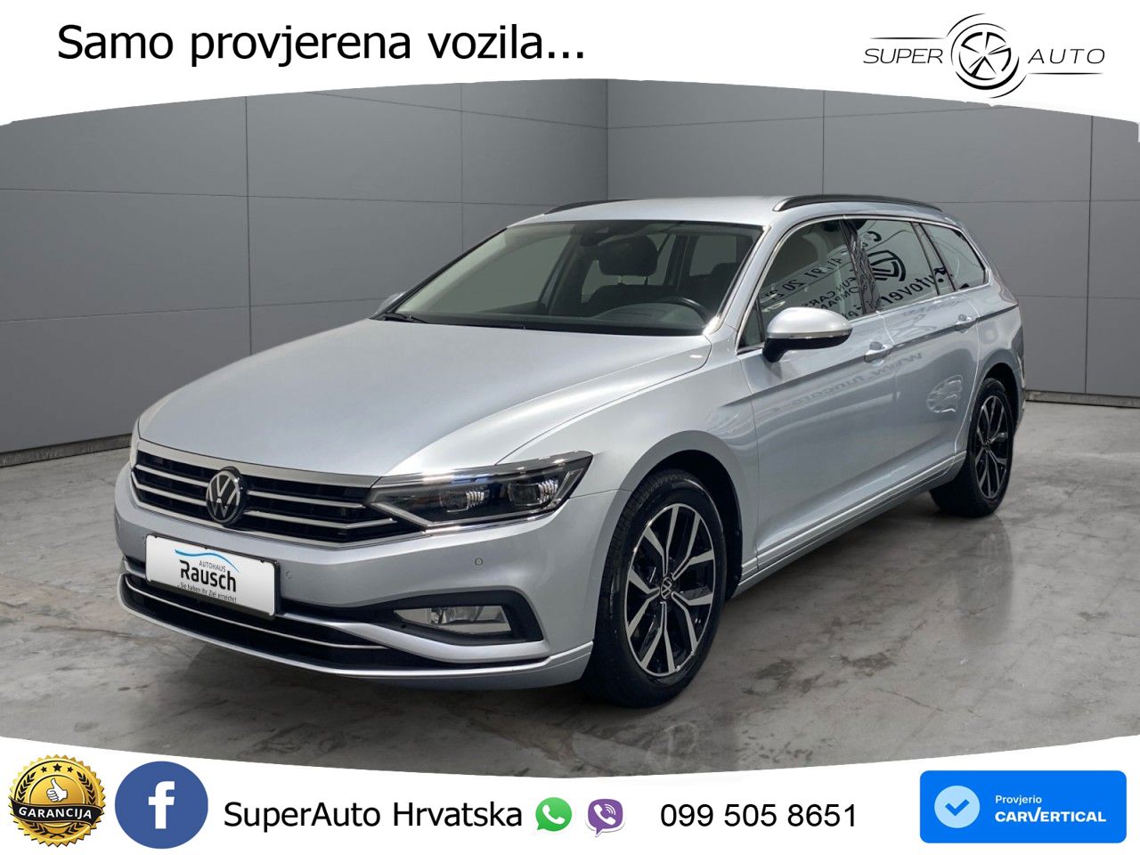 Volkswagen Passat Variant 2.0 TSI (190 KS) DSG Business LED+GR SJED+ACC