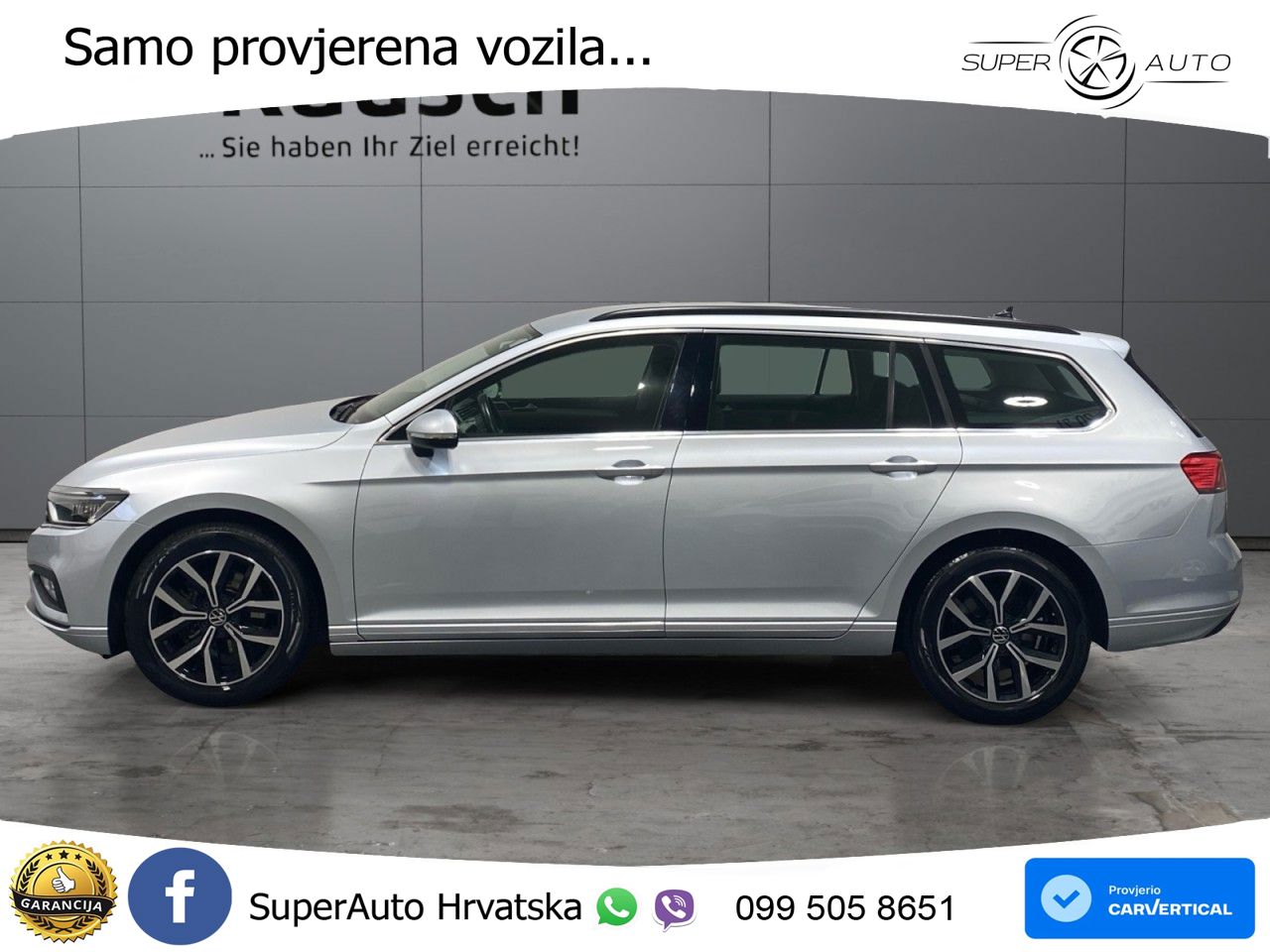 Volkswagen Passat Variant 2.0 TSI (190 KS) DSG Business LED+GR SJED+ACC