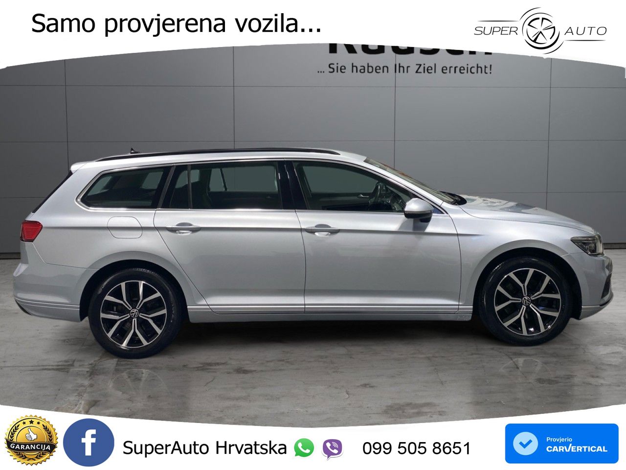 Volkswagen Passat Variant 2.0 TSI (190 KS) DSG Business LED+GR SJED+ACC