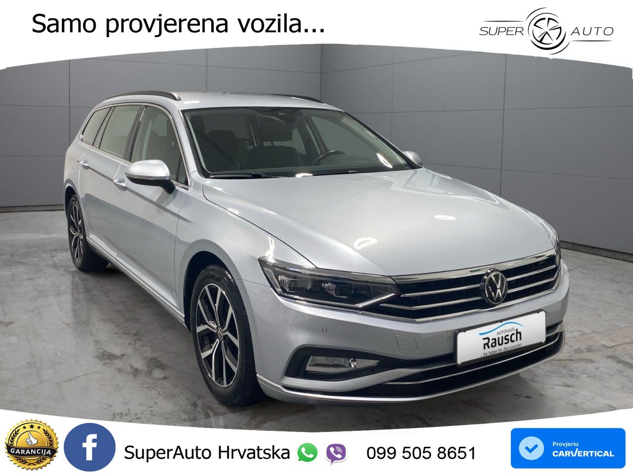 Volkswagen Passat Variant 2.0 TSI (190 KS) DSG Business LED+GR SJED+ACC
