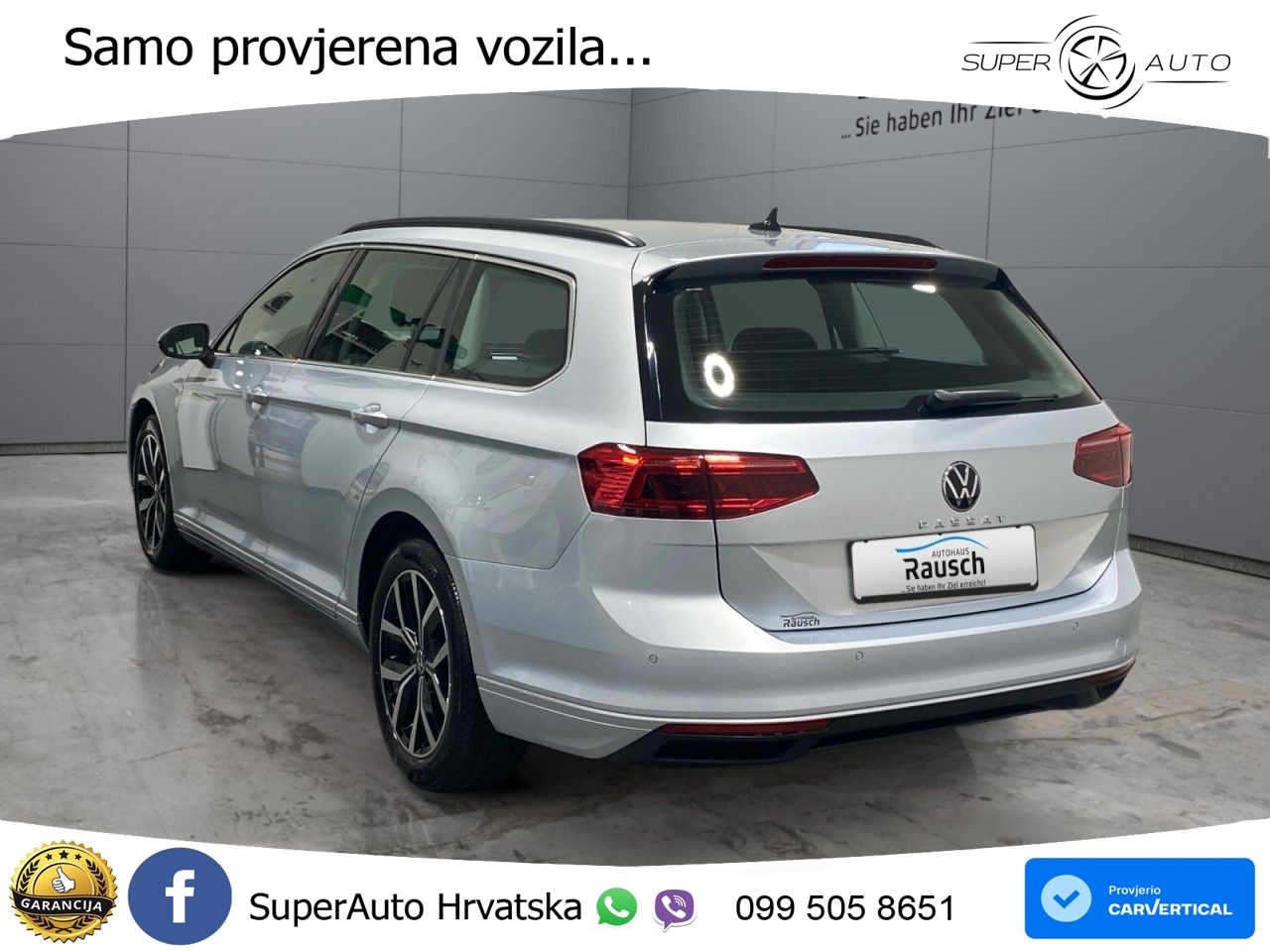 Volkswagen Passat Variant 2.0 TSI (190 KS) DSG Business LED+GR SJED+ACC
