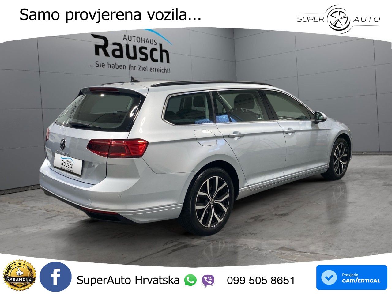 Volkswagen Passat Variant 2.0 TSI (190 KS) DSG Business LED+GR SJED+ACC