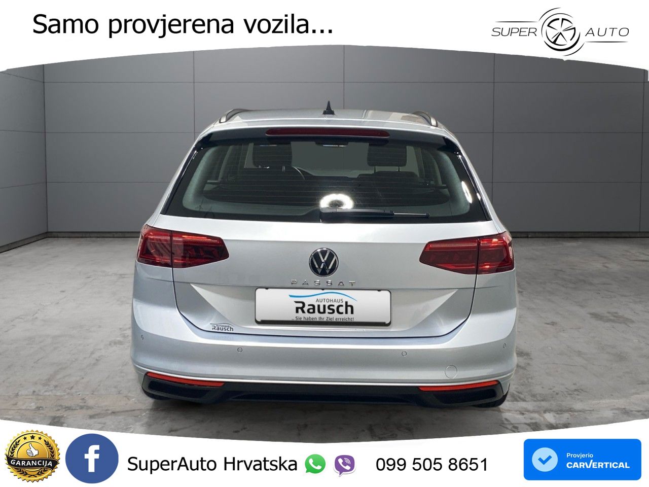Volkswagen Passat Variant 2.0 TSI (190 KS) DSG Business LED+GR SJED+ACC