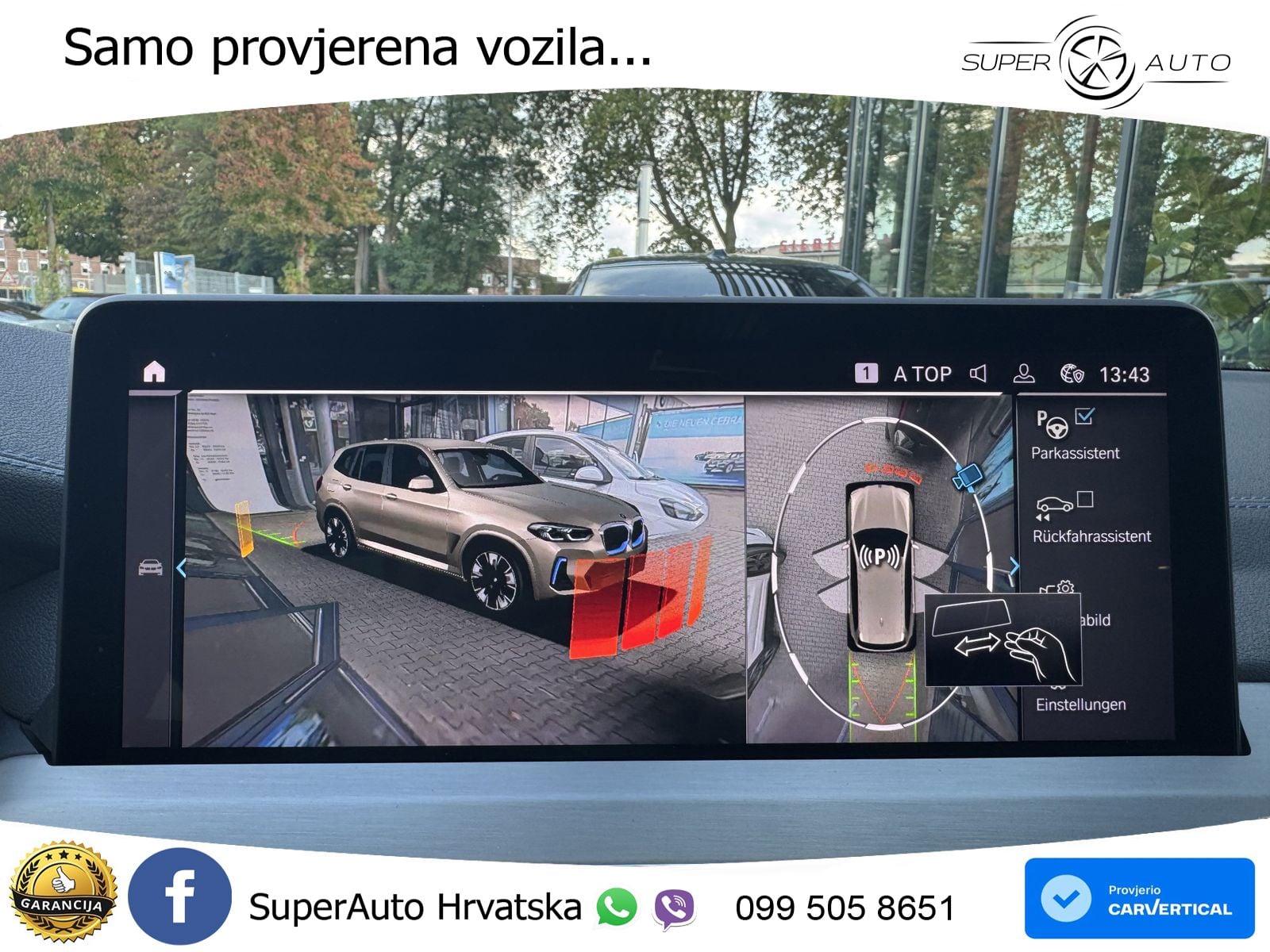 BMW iX3 80 kWh (286 KS) M Sport ACC+HEAD+GR SJED+360+PANO